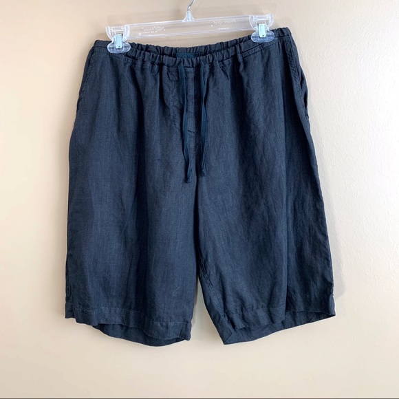 CP SHADES Hampton 100% Linen Shorts Stretch Waist - Picture 2 of 11